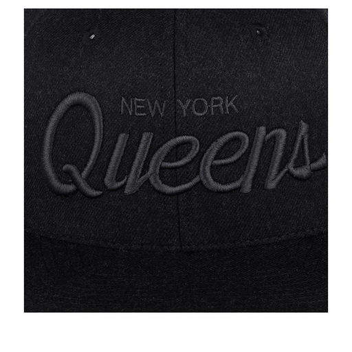 Бейсболка HOOD арт. 100-MWL025-NY027-FT Queens Tonal 3D (черный)  фото 4