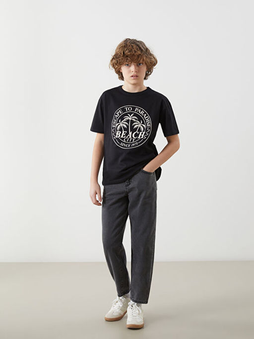 Beli Ayarlanabilir Lastikli Erkek ?ocuk Jean Pantolon