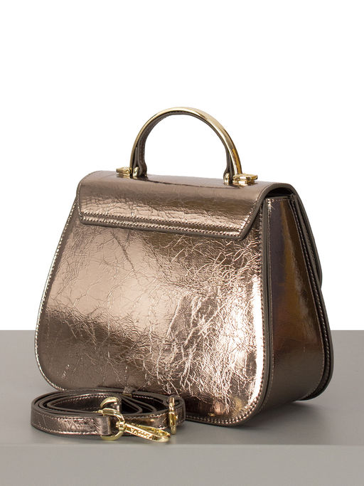 LACCOMA сумка Q6046-4-бронзовый натуральная кожа полиэстер  фото 2