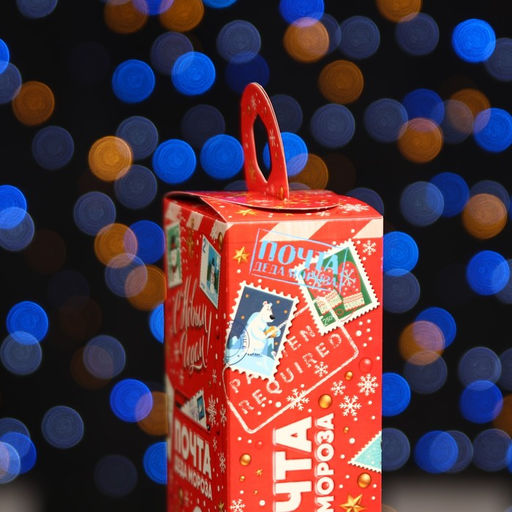 Цена за 10 шт. Коробка подарочная складная Новая почта 10 х 6 х 21 см - Simaland фото 5