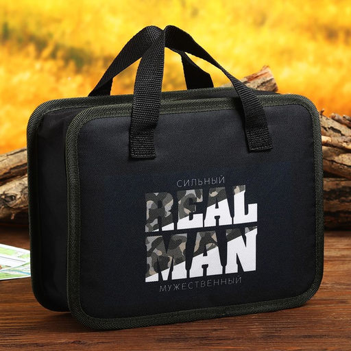 Подарочный набор для пикника Real Man, 10 предметов