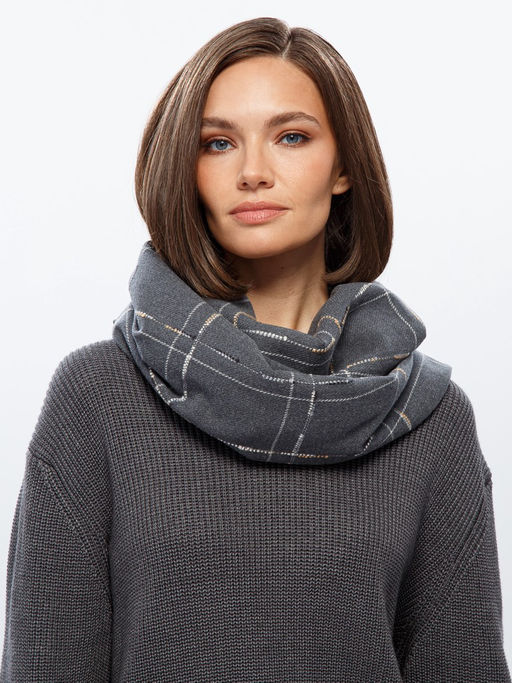 Палантин жен. хл+шерсть 70х200 LSZ23-926-19