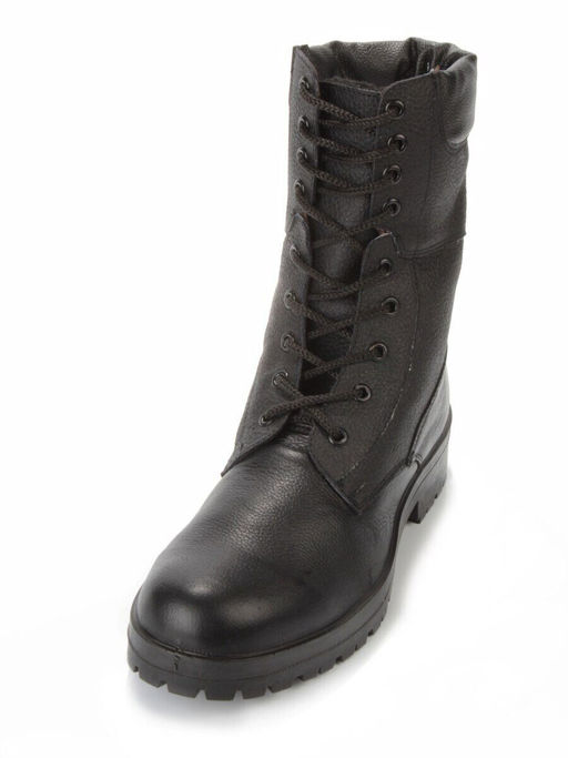 05-9006 BLACK Ботинки зимние мужские (искусственная кожа, искусственный мех)