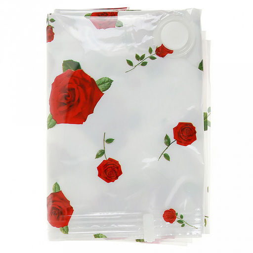 Вакуумный компрессионный пакет для хранения вещей 50х60см Весна с рисунком - микс, -75% плотный (Китай) - Домашняя Мода фото 2