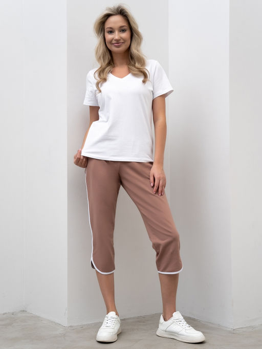 Бриджи жен.арт.1221-2,коричневые - Binita фото 2