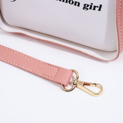 Сумка-тоут на молнии, цвет розовый - Simaland фото 7