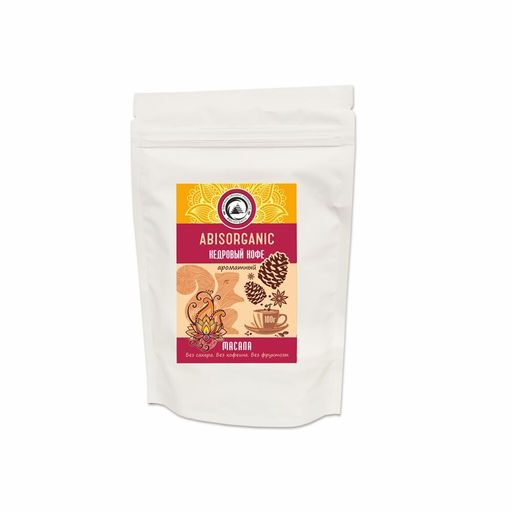 Кедровый кофе ABISORGANIC Масала без сахара и кофеина, 100г  фото 2