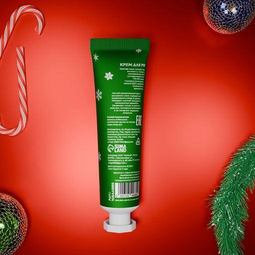 Крем для рук новогодний «Янтарь и сандаловое дерево», 30 мл
