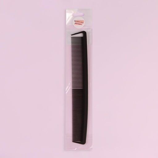 Цена за 3 шт. Расчёска антистатическая, комбинированная, карбон, 22.7×3.2 (±1) см, чёрная