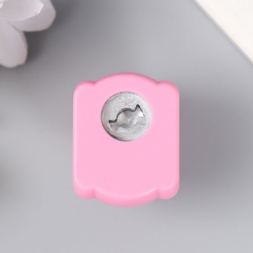 Набор для скрапбукинга «Средняя волна», ножницы фигурные 13.5 см+4 дырокола, d=1.2 см 11.2×18 см