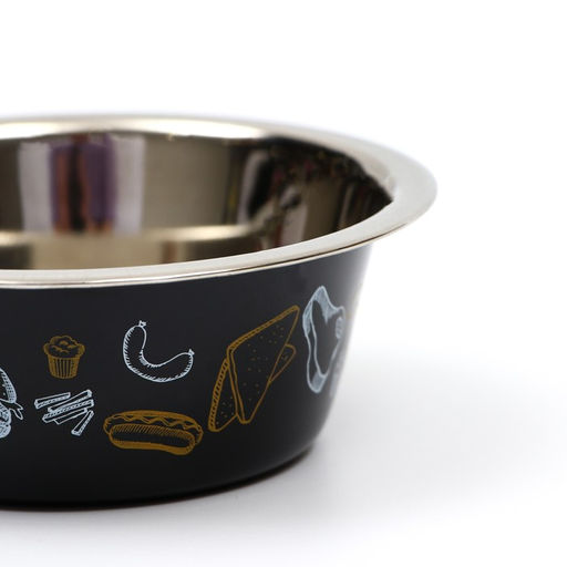 Миска стандартная Пижон. Стейк, 350 мл  фото 3