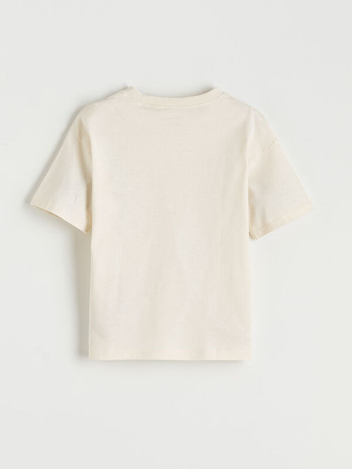 Erkek ?ocuk Bask?l? Penye Ti??rt