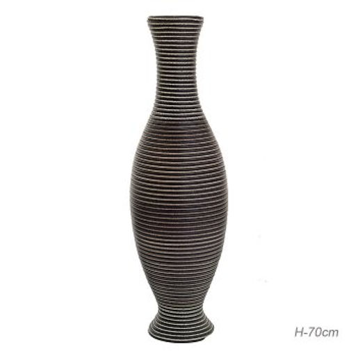 Ваза напольная 70 см Плетенка / 287 /уп 6/пластик - Галеонтрейд фото 9