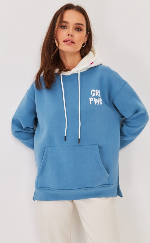 Худи P322-056-1 pale blue - Primm фото 10