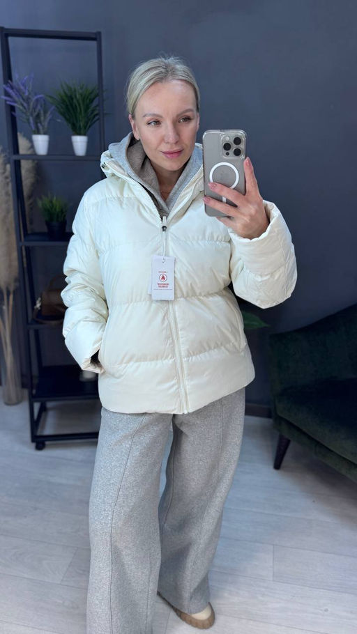 T3330-6 Пуховик стеганый