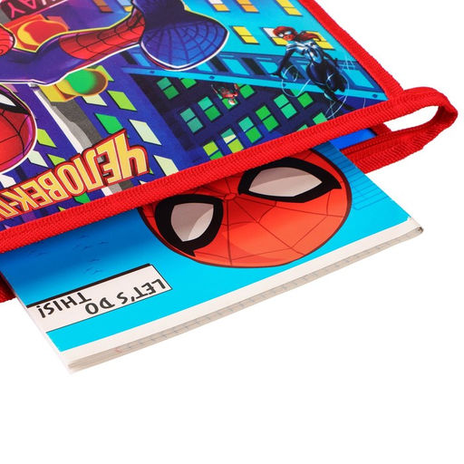 Папка пластиковая для тетрадей А4, на молнии, Человек-паук - Marvel фото 7