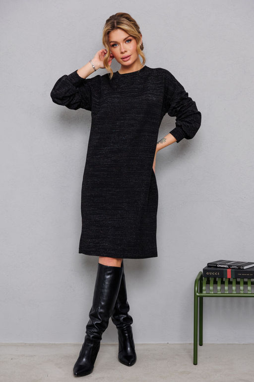 Платье AMORI 9825 черный  фото 4