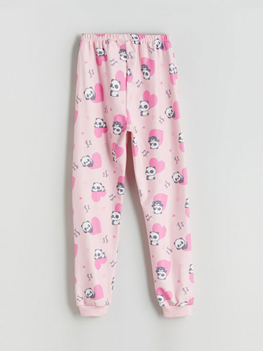 Beli Lastikli K?z ?ocuk Pijama Alt