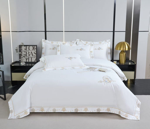 КПБ BELLA HOME RICH BH-23012 БЕЛЫЙ