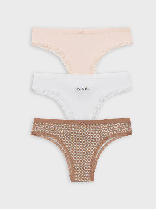 ТРУСЫ ЖЕНСКИЕ (3ШТ.) - Mark formelle фото 9