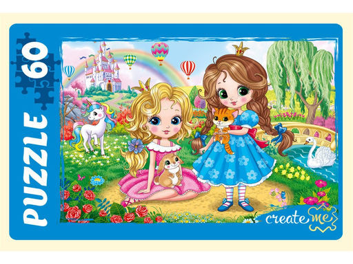 Puzzle 60 элементов "Принцесы №2" (П60-6309)