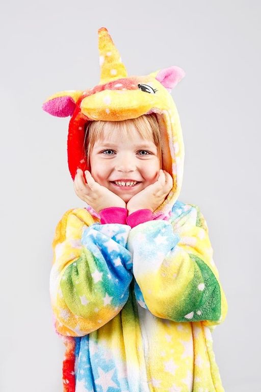 Пижама кигуруми волшебный Единорог (детская)