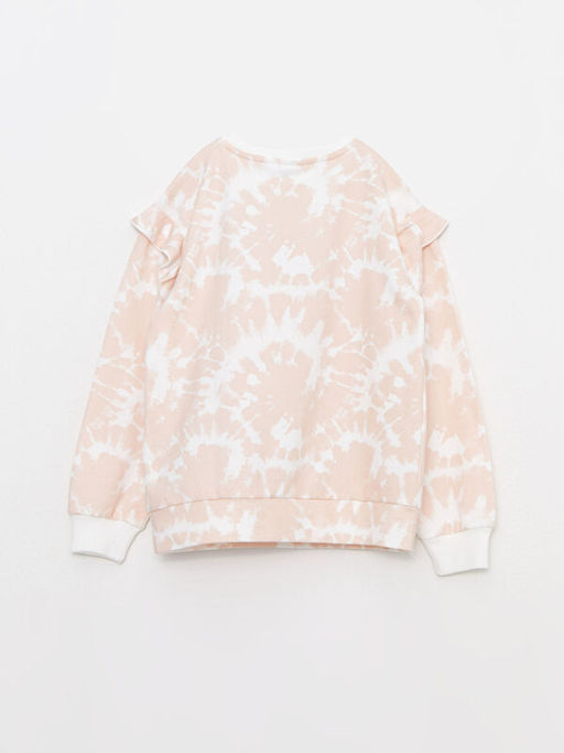 Bisiklet Yaka Dumbo Bask?l? Uzun Kollu K?z ?ocuk Sweatshirt - Waikiki фото 2