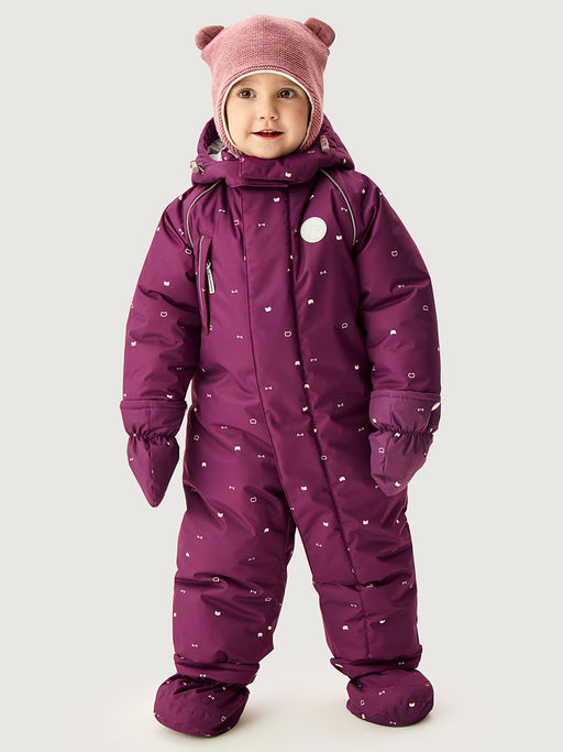 Комбинезон 8з0226 брусника