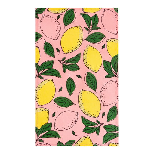 Набор кухонных полотенец Доляна Citrus mix 35х60см-4шт, 100% хлопок  фото 4