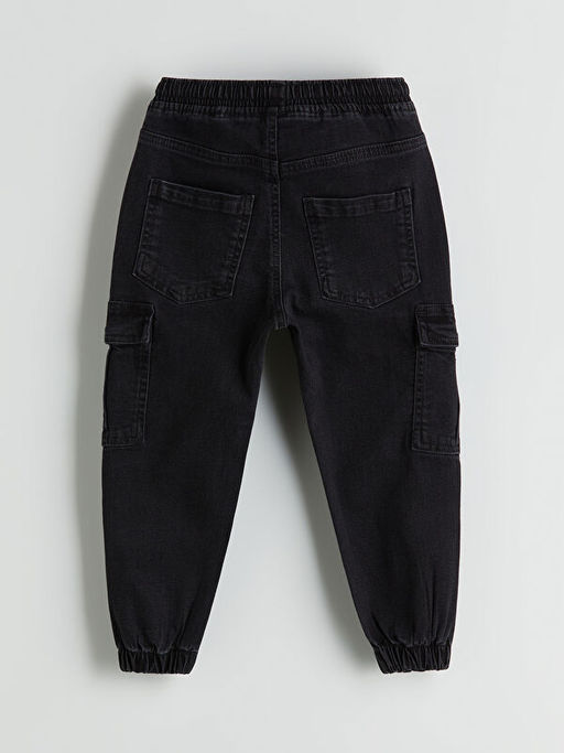 Beli Lastikli Erkek ?ocuk Jogger Jean Pantolon