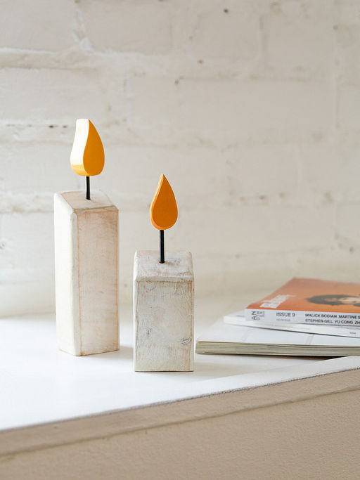 Декоративная фигурка "Свеча" 6x4x22 6x4x22