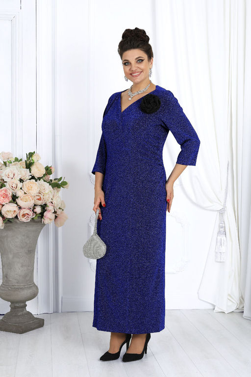 Платье Ninele 7431-Р темно-синий - Mira fashion фото 683