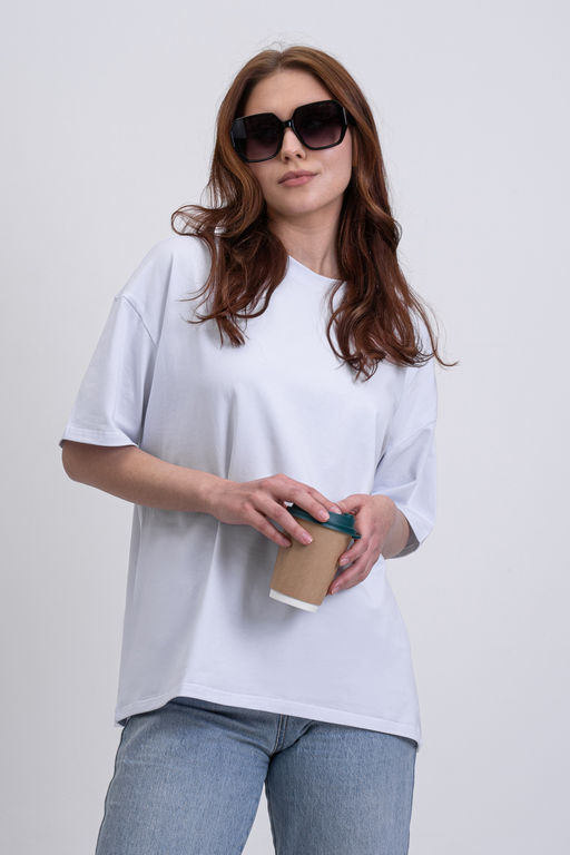 Футболка женская OVERSIZE 46626Ж - Modalina фото 10