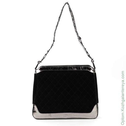 Женская замшевая сумка 73550 Блек