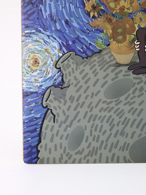 Скетчбук (B5) "Vincent starry night", blue (18*25) 30 л. 130 г/м