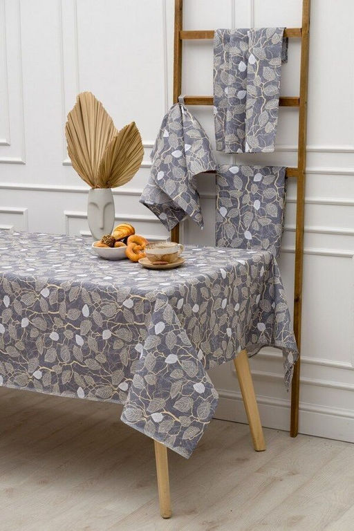 Скатерть Соната 150*180см. рогожка хлопок 100% - Лен поволжья фото 4