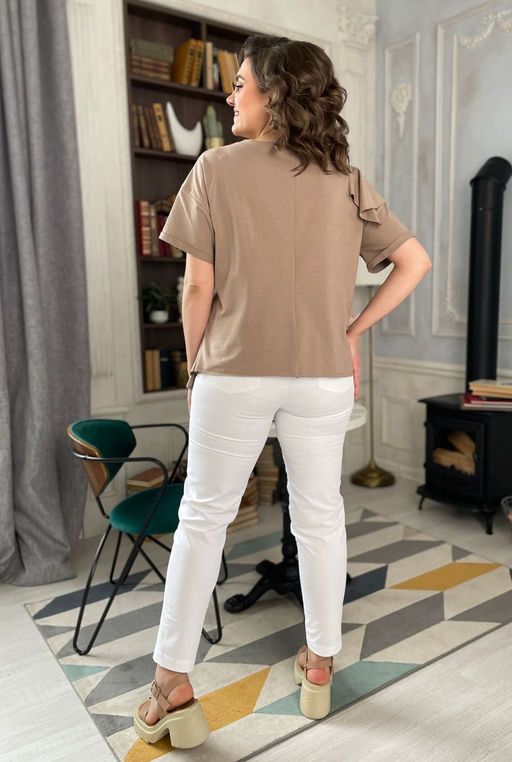 Блуза Rumoda 2122 капучино  фото 7