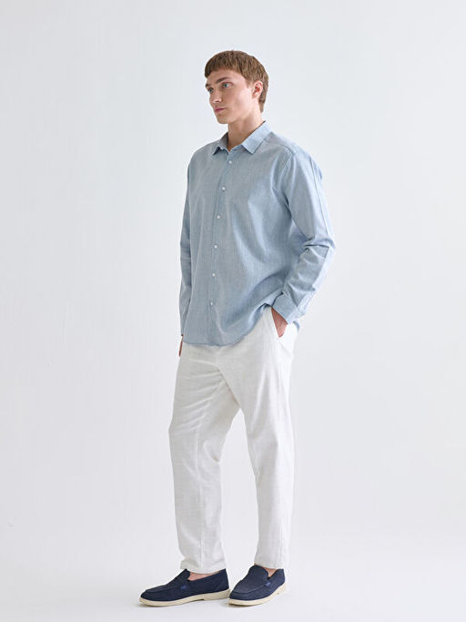 Regular Fit Uzun Kollu Arm?rl? Erkek G?mlek