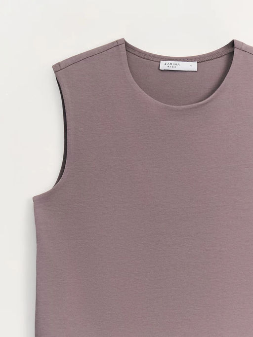 Базовая майка из хлопка / Zarina фото 8