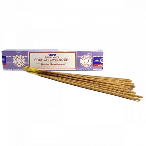 Благовония Satya M French Lavender Французская Лаванда 15gm уп-12шт  фото 3