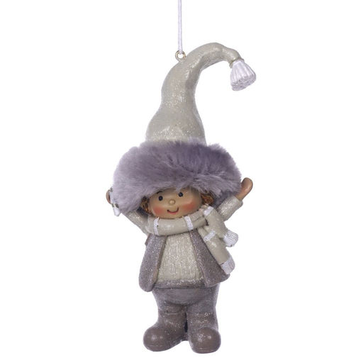 Фигурка декоративная подвесная "Дети", L6 W5 H13 см, 2в.