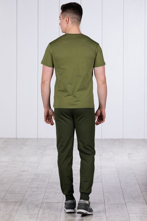 Брюки спортивные 
 3.MM004B-хаки