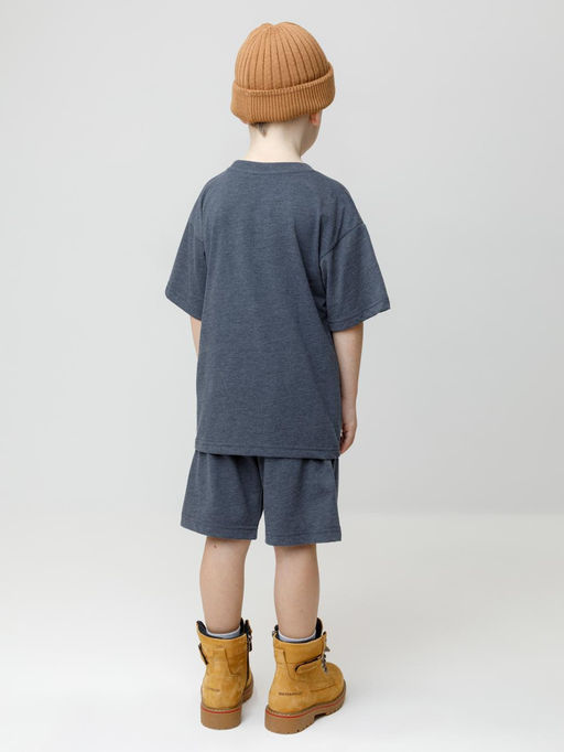 Шорты Crockid КР 400832 для мальчика хлопок с полиэстером темно-синий фото 5