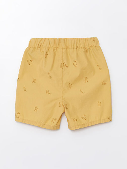 Beli Lastikli Bask?l? Erkek Bebek ?ort - Waikiki фото 2