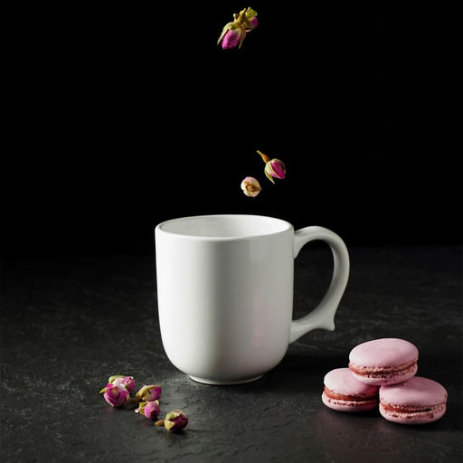 Кружка керамическая Доляна Coffee break, 380 мл, цвет белый  фото 5