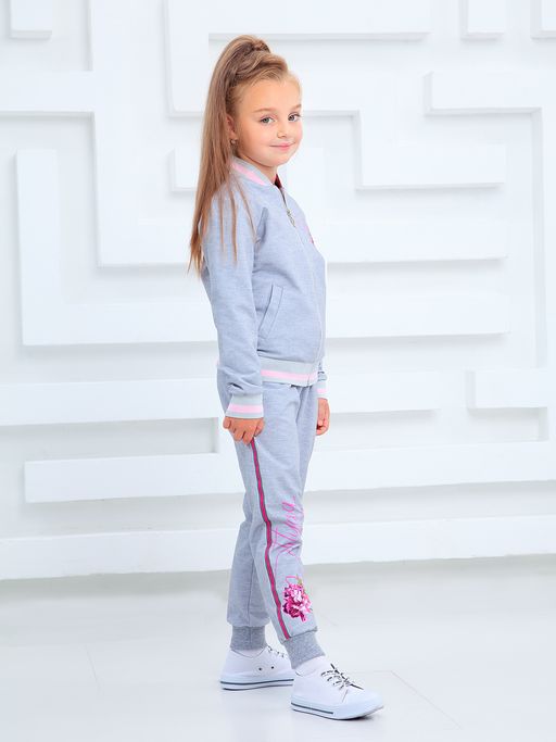 Бомбер "Лилиан",серый 700