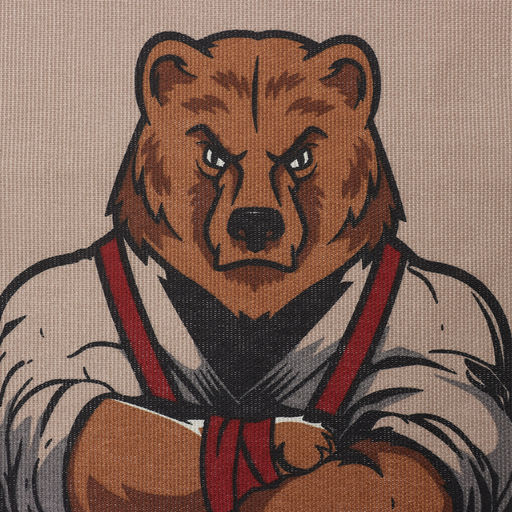 Фартук Доляна. Настоящий защитник, 70?60 см, рогожка,100% хлопок, 160 г/м?