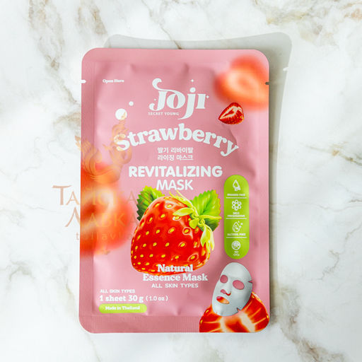 Маска для Лица Тканевая Возрождающая Клубника JOJI
30 гр