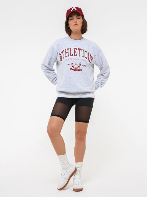 Свитшот ATHLTIQUE свободного силуэта - Eazyway фото 5