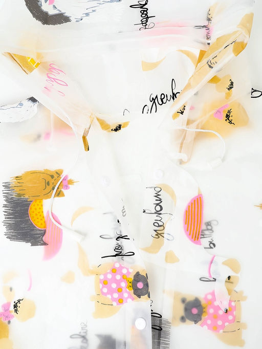 Дождевик детский «Собаки», рост 125-155 см